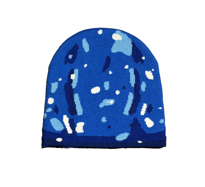Blue Treefrog Beanie