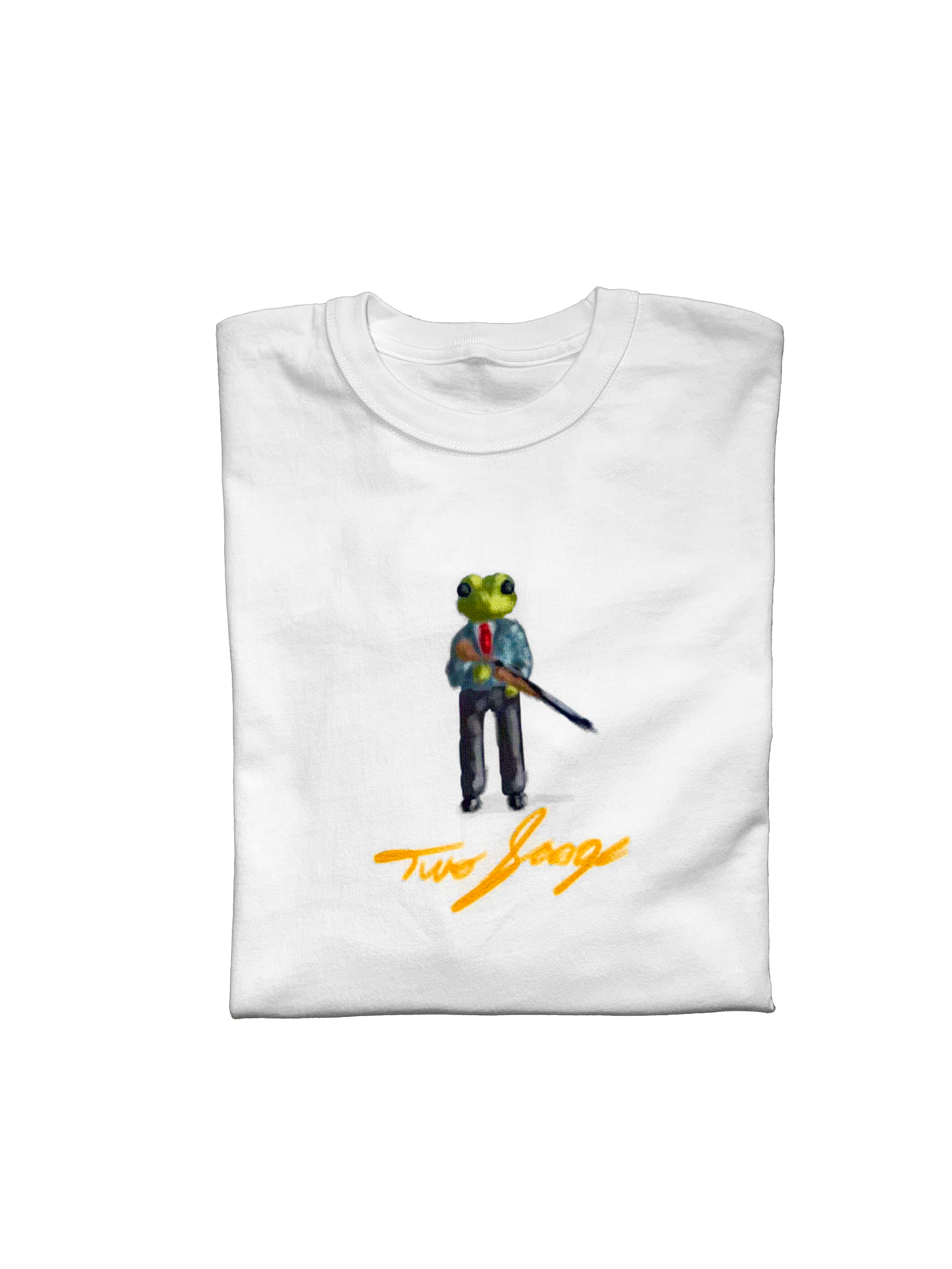 White Painted Frog Long Sleeve