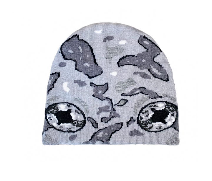 Grey Treefrog Beanie