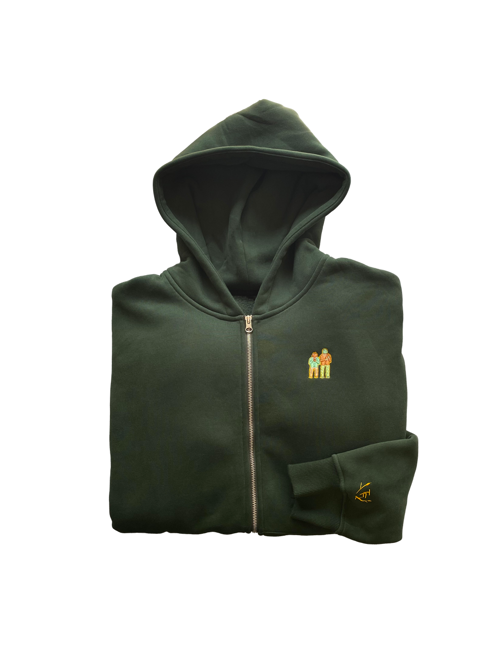 Green Heavyweight Frog Hoodie