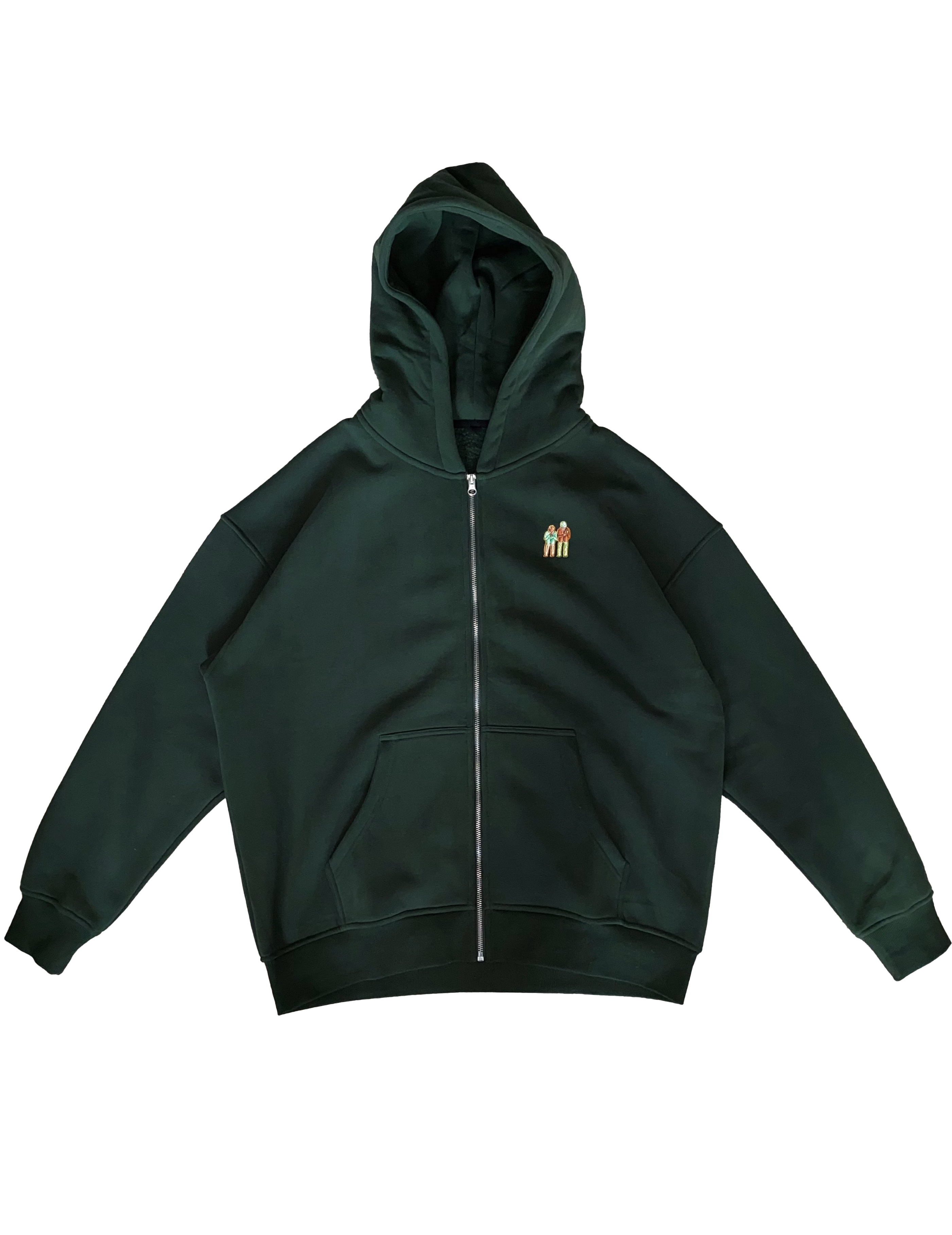 Green Heavyweight Frog Hoodie